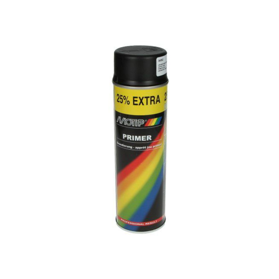 Spuitlak Primer Zwart Motip 500ML