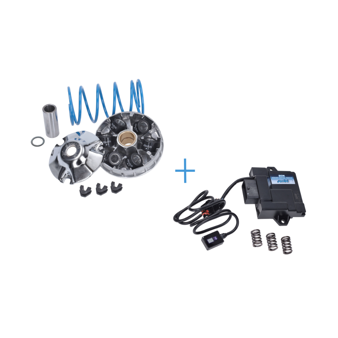 Variokit Polini + ECU Euro-5 EVO Sport - Piaggio 4T Euro-5