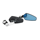 Bar end mirrors carbon universal