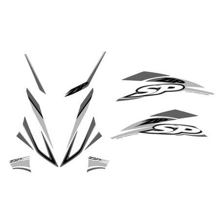 Stickerset Piaggio Zip SP H2O