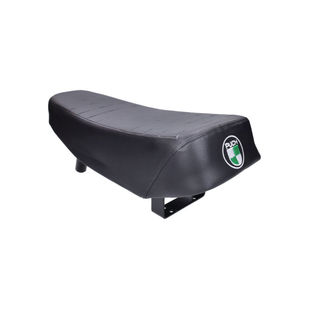 Buddyseat Long Puch + Embroidered Logo Black - Puch Maxi