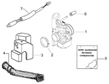 Vespa LX 50 2T – Carburettor2