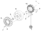 Vespa LX 50 2T – Dynamo Flywheel Ignition