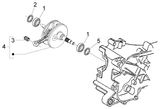Vespa LX 50 2T – Crankshaft