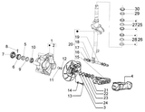 Vespa LX 50 2T – Front Axle Suspension