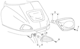Vespa LX 50 4T – Taillight