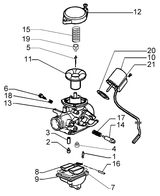 Vespa LX 50 4T – Carburetor2