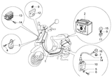Vespa LX 50 4T – Electrical Parts