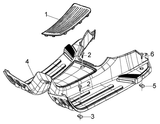 Vespa LX 50 4T – Step plate