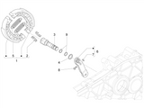Vespa Sprint 50 25 km h E5 2020 – Rear brake Brake shoes