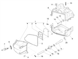 Vespa Sprint 50 25 kmh E5 2020 – Cylinder head cover
