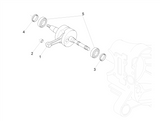 Vespa Sprint 50 2T NOABS E2 2014-2017 – Crankshaft