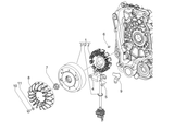 Vespa Sprint 50 2T NOABS E2 2014-2017 – Ignition and Flywheel
