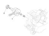 Vespa Sprint 50 4T 2V 25 kmh NOABS E2 2014-2017 – Crankshaft