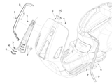 Vespa Sprint 50 4T 2V 25 kmh NOABS E2 2014-2017 – Front screen