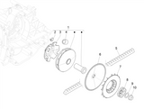 Vespa Sprint 50 4T 3V 25 kmh E4 2017-2020 – Drive pulley