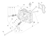 Vespa Sprint 50 4T 3V E5 2020 – Valvole testata