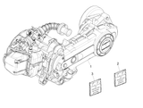 Vespa Sprint 50 4T 3V E5 2020 – Motore Completo