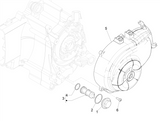 Vespa Sprint 50 4T 3V E5 2020 – Filtro Olio Copri Volano