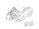 Vespa Sprint 50 4T 4V NOABS E2 2014-2017 – Engine Complete