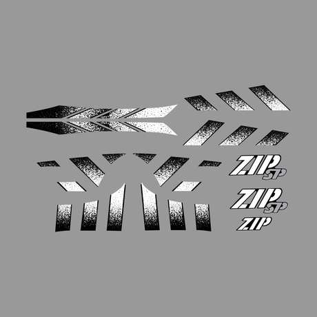 Stickerset Piaggio Zip SP H2O