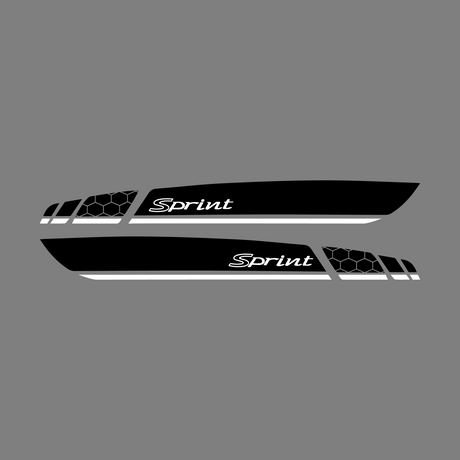 Set di adesivi Striping Vespa Sprint
