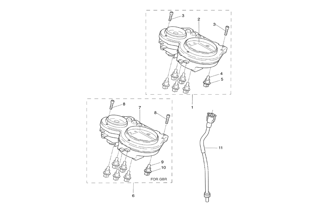 Yamaha Aerox 100 2T – Kilometerteller