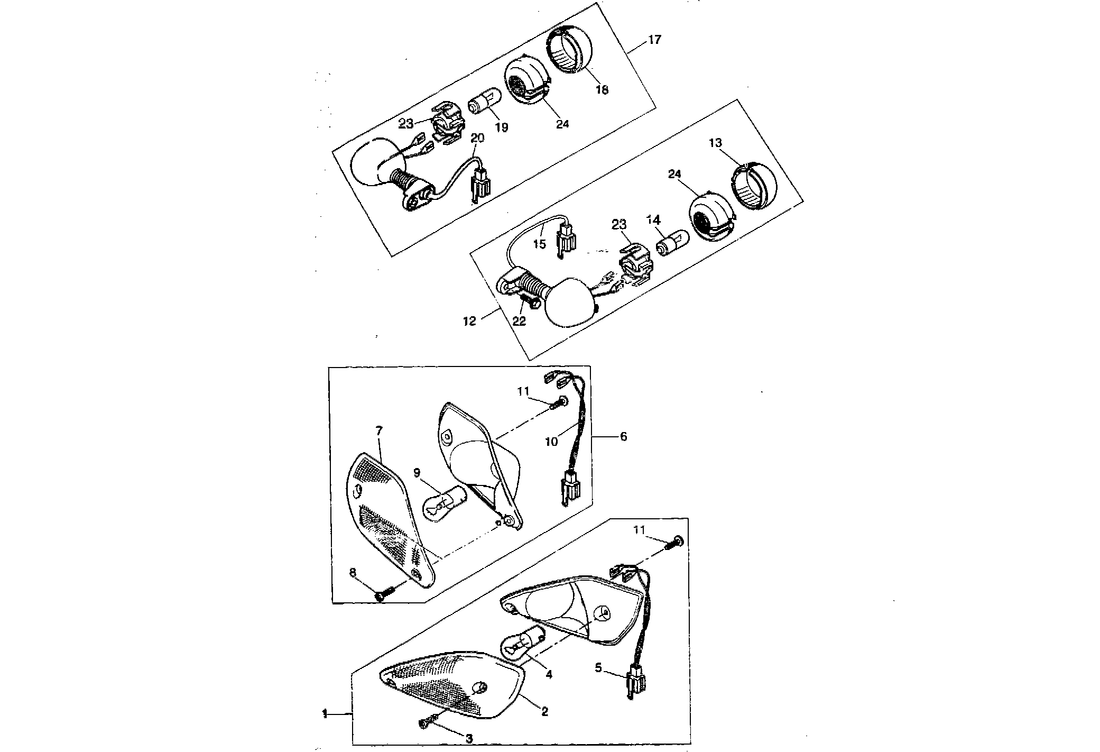Yamaha Aerox 50 R – Knipperlicht