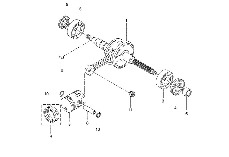Yamaha Aerox 50 SP – Krukas Zuiger