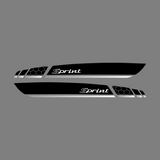 Set di adesivi Striping Vespa Sprint