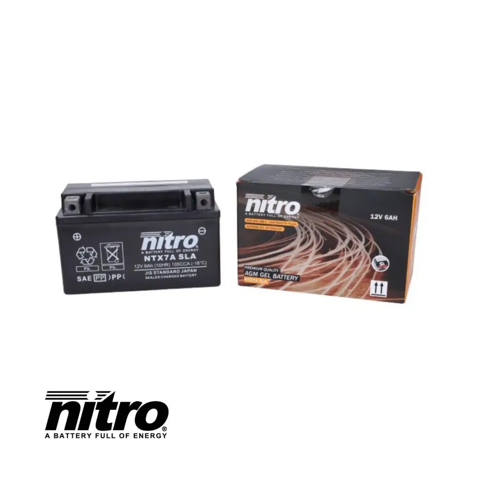 Accu Nitro Ytx7A-Bs 12V 6Ah