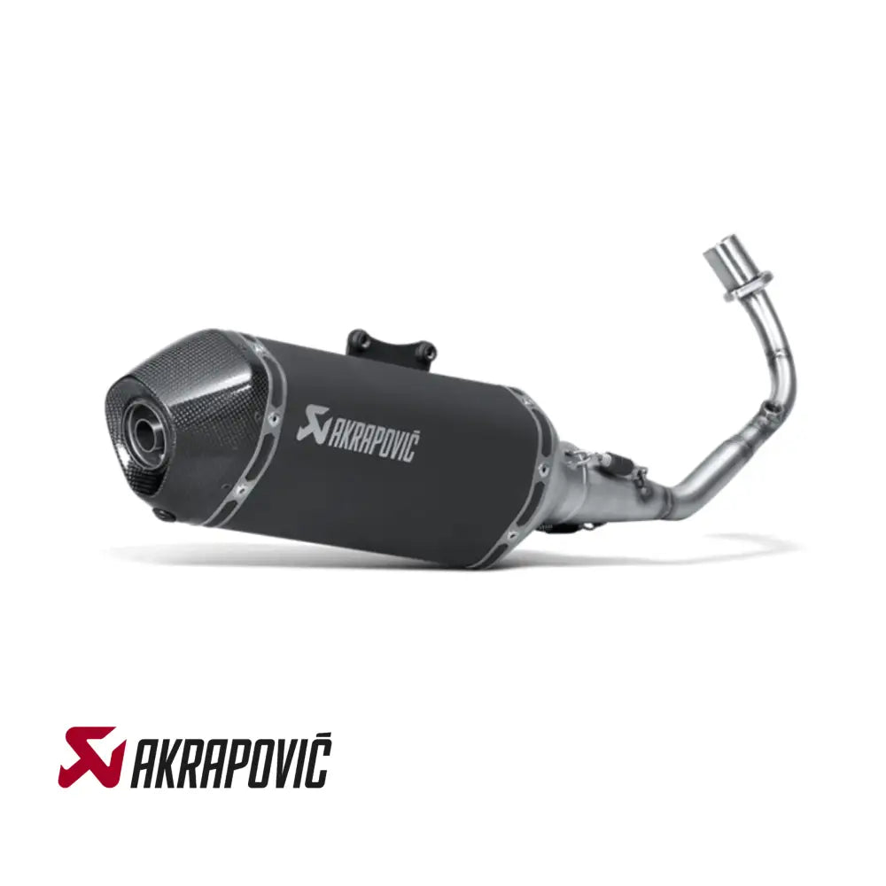 Akrapovic Uitlaat + Bocht Piaggio Zip / Vespa Sprint 4T3V Iget Euro 4 4T