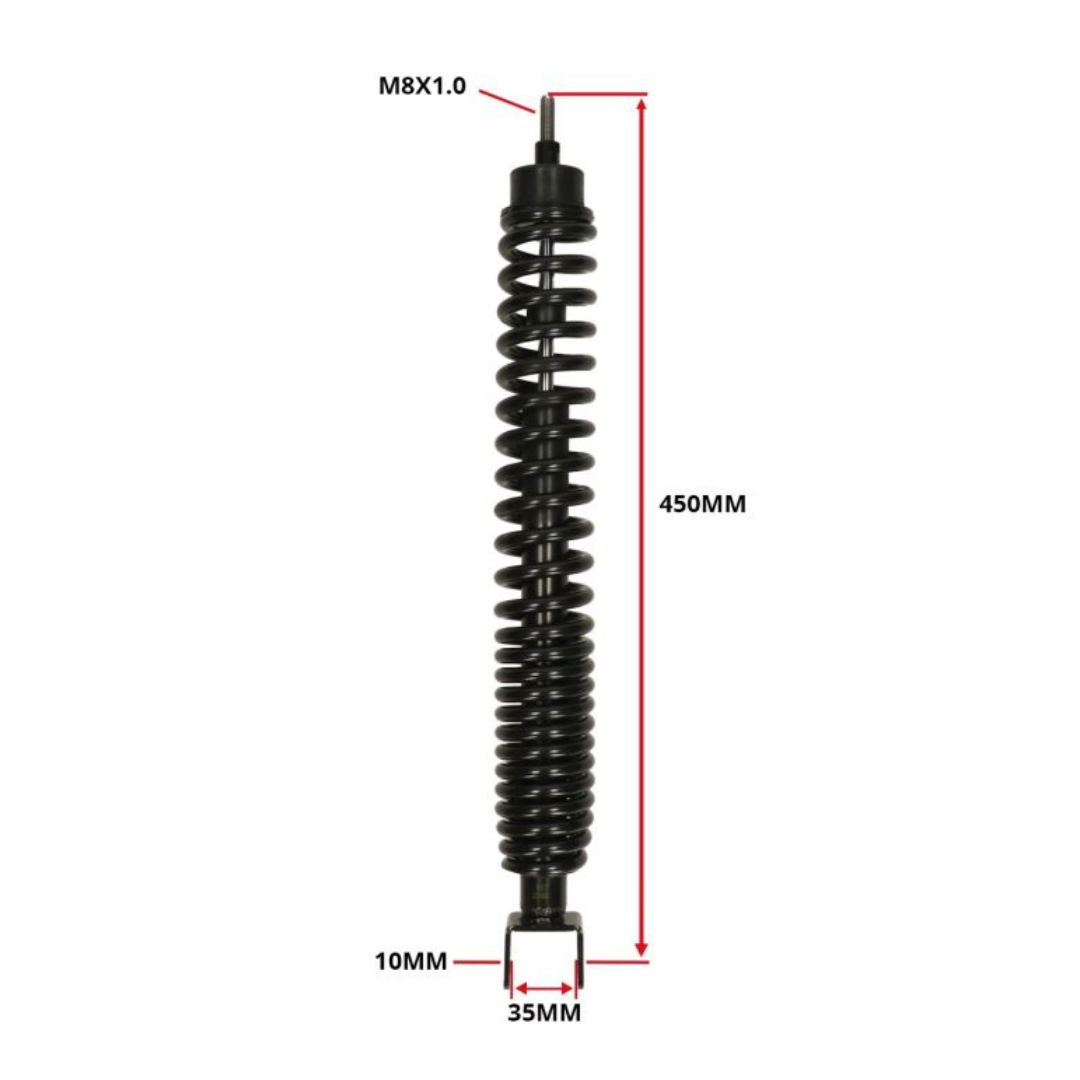 Shock absorber behind Hydraulic 445mm Vespa Sprint / Primavera