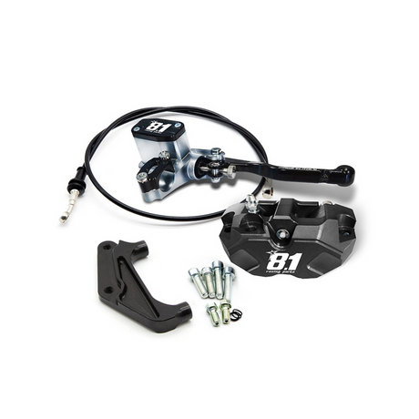 Ottopuntouno Remklauw Kit + Remhendel Hurricane Voorkant Runner 125-180Cc 2 Takt