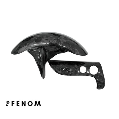 Forged Carbon | Indo Style Spatbord Set | Piaggio Zip SP / Vespa Forged Carbon Zip