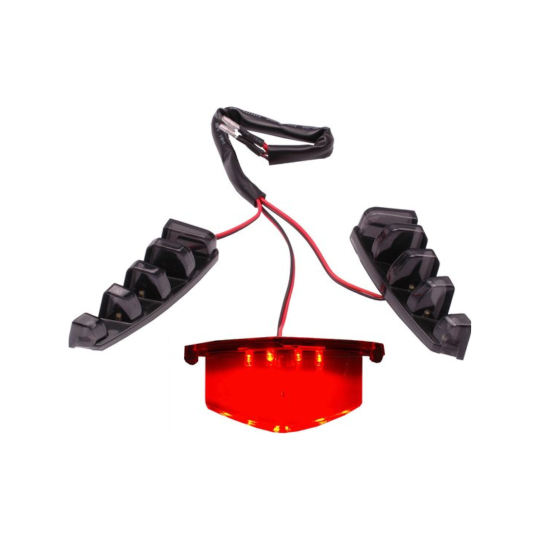 Grill Lighting Piaggio Zip rosso