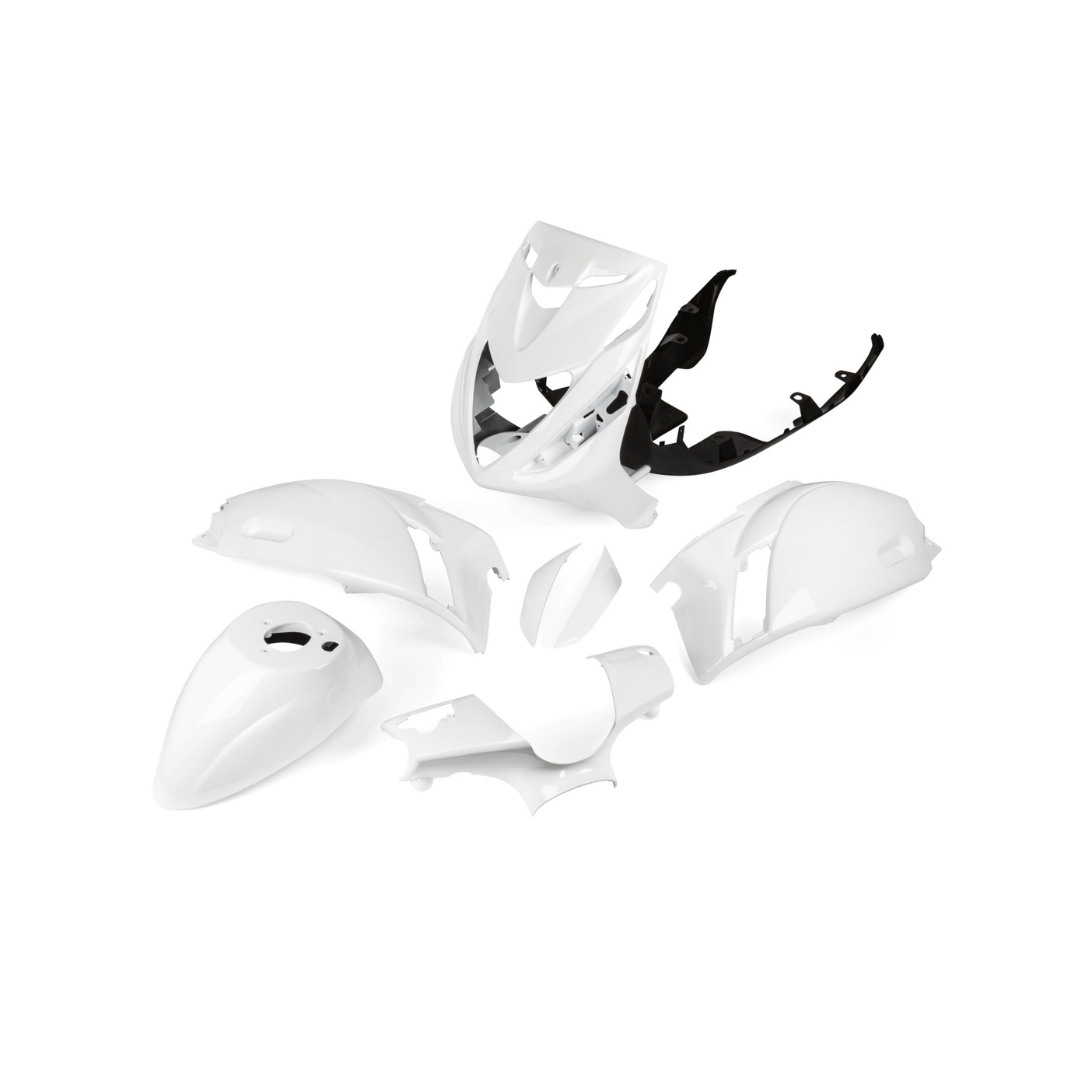 SP Cover set zip gloss bianco + sp vtailboard