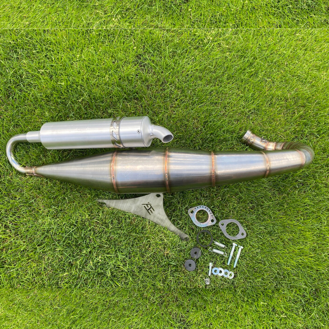 HT Torque Exhaust Piaggio / Gilera 125-180cc 2 stroke