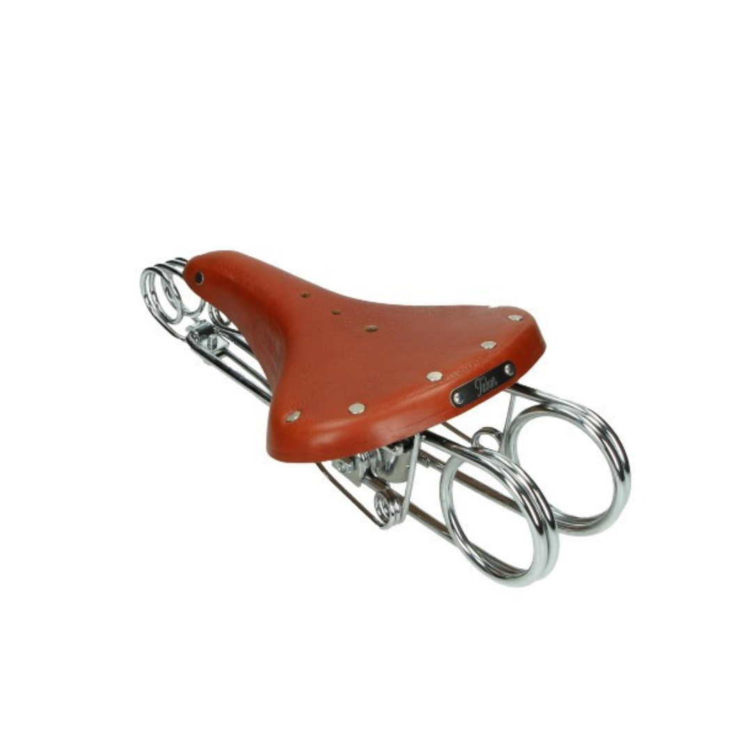 Saddle Tabor Heavy Duty Cognac Puch Maxi / Mobilette / Sachs