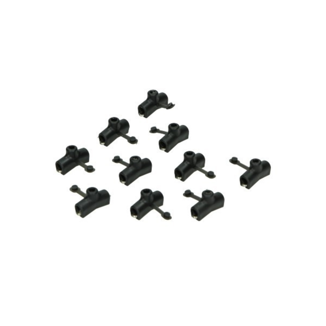 Lubric nipple cable black 10 pieces