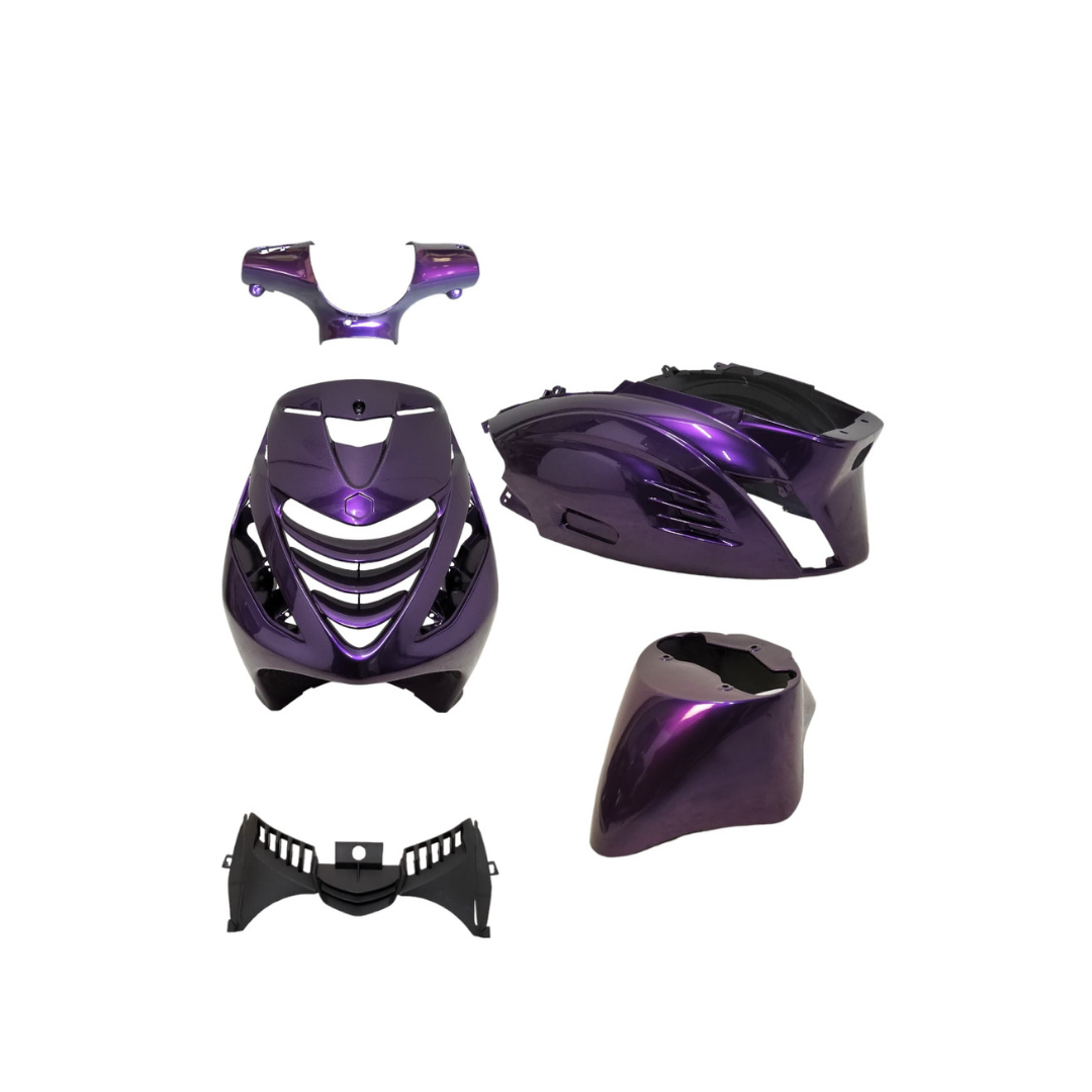 Set di copertura con AchterkapGrill RS1 Zip Twilight Purple