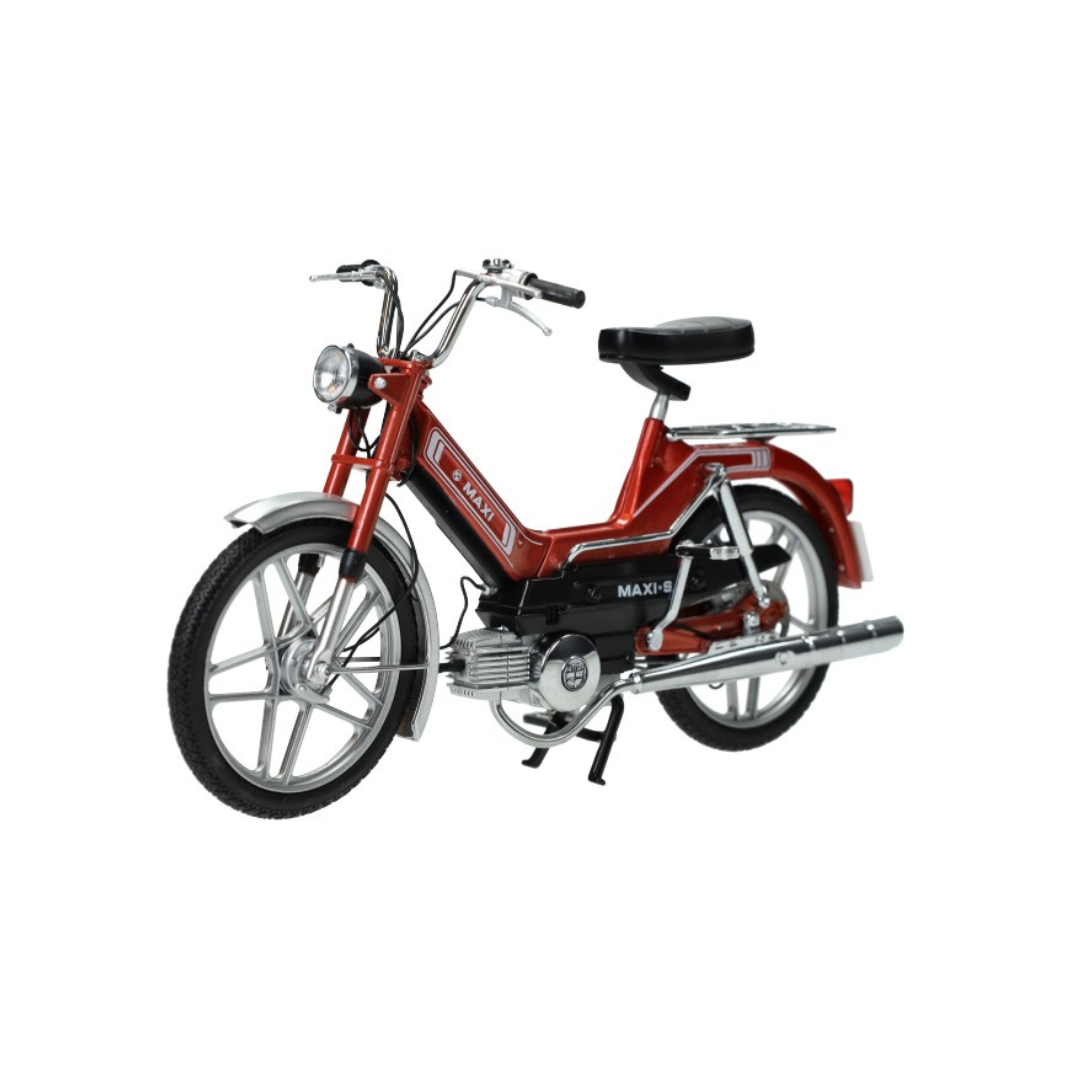 Scale model 1:10 Puch Maxi S Red Metallic