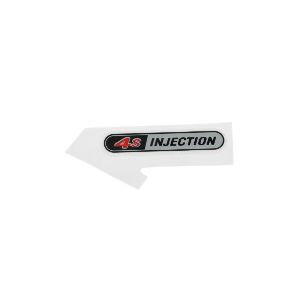 Sticker 4S Injection Piaggio Origineel