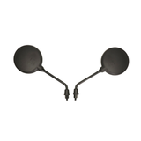 Mirror Set E-mark Black fits Riva / Toscana