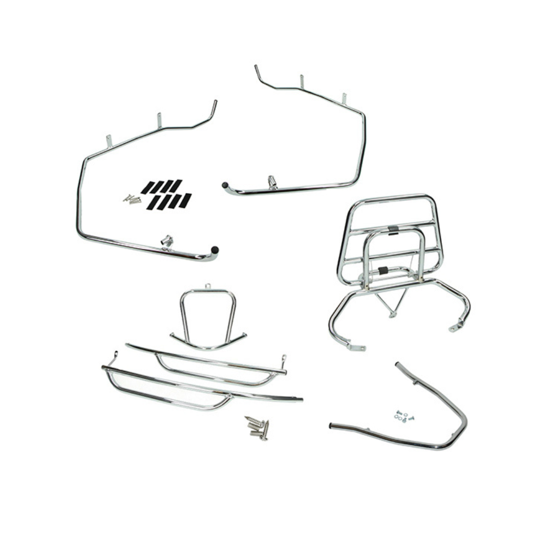 Fall Bracket Set Set completo Sym Fiddle 2 Chrome