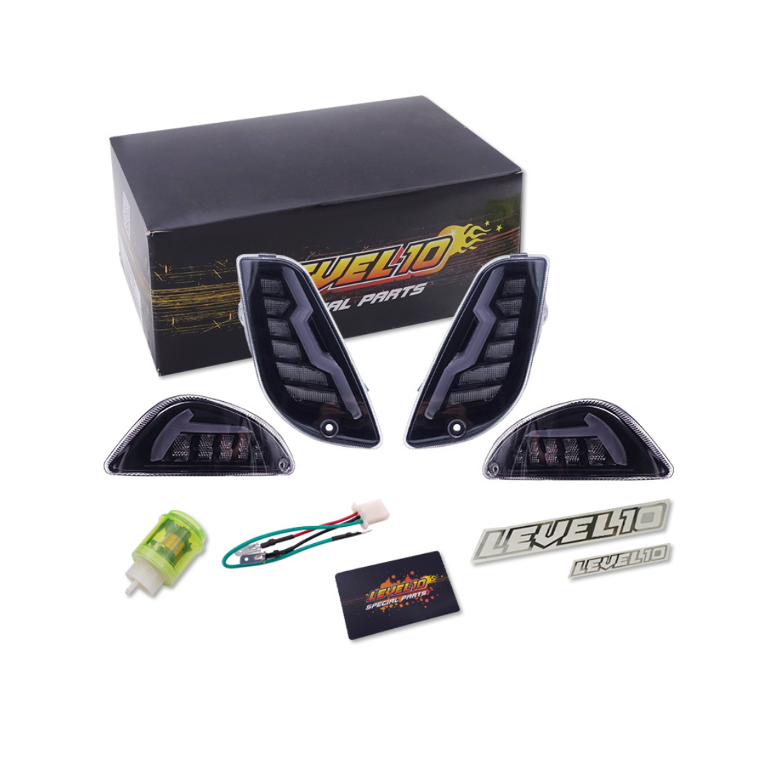 Level10 LED Knipperlichtset Flow/Matrix Vespa LX / S