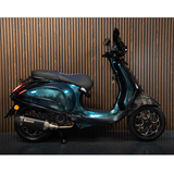 Velgenset Maru's Style Shiny Black Black / Silver Vespa Sprint / Primavera