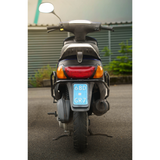 Achtervalbeugel Glans Zwart Piaggio Zip Type 3 / SP98 / Fast Rider