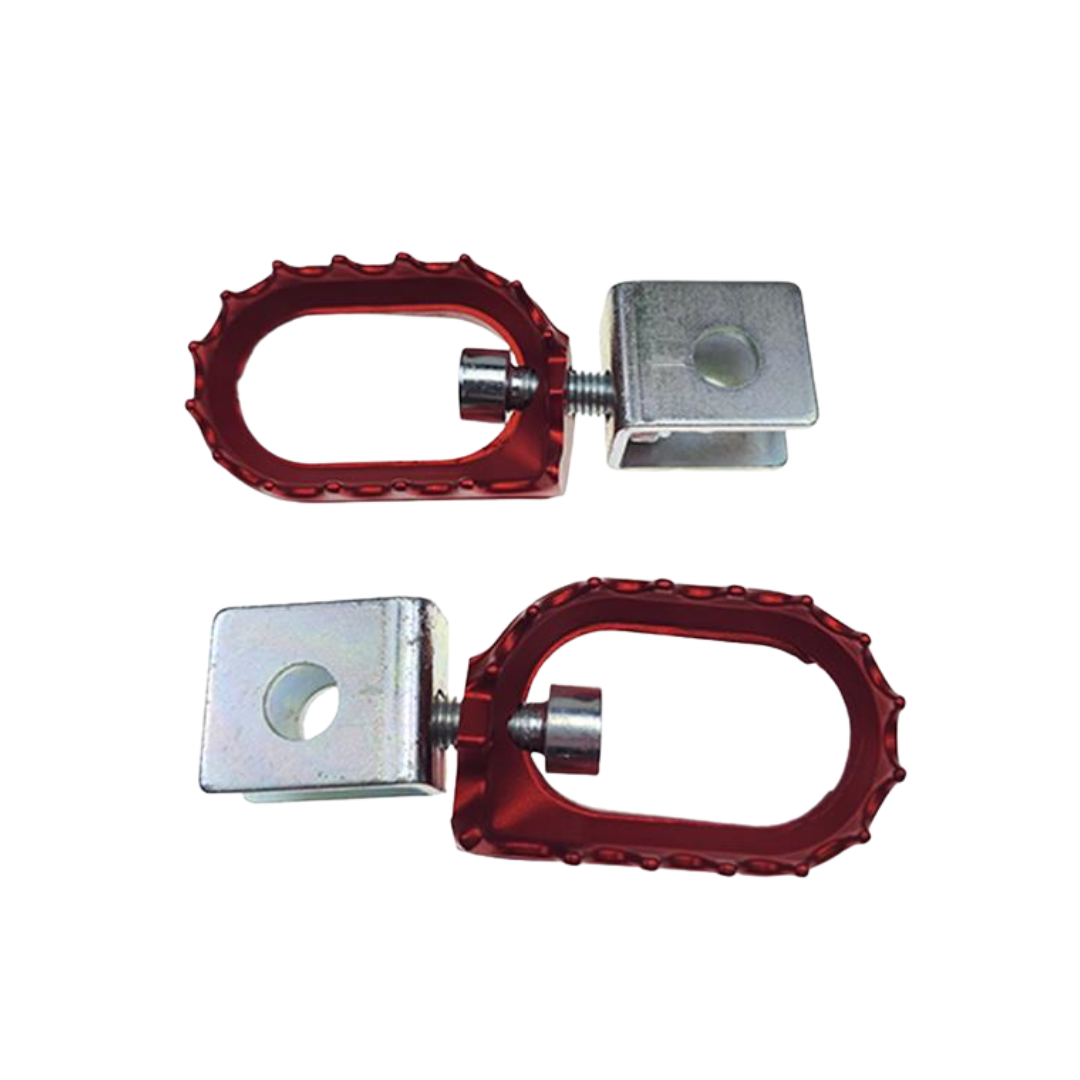 Voetsteunset Aluminium Rood Derbi Senda R