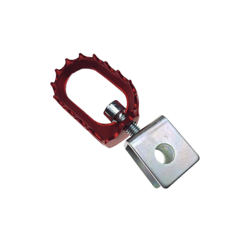 Voetsteunset Aluminium Rood Derbi Senda R